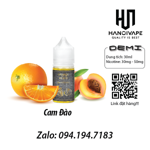 Tinh dầu vape Juice Demi Cam Đào