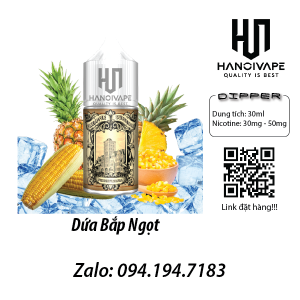 Tinh dầu vape Juice Dipper Dứa Bắp Ngọt