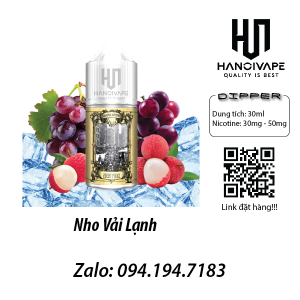 Tinh dầu vape Juice Dipper Nho Vải Lạnh