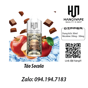 Tinh dầu vape Juice Dipper Táo Socola