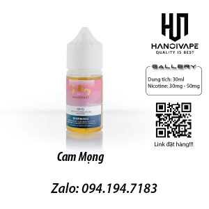 Tinh dầu vape Juice Gallery Cam Mọng