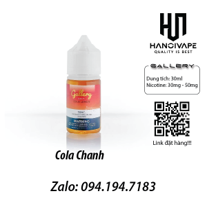 Tinh dầu vape Juice Gallery Cola Chanh