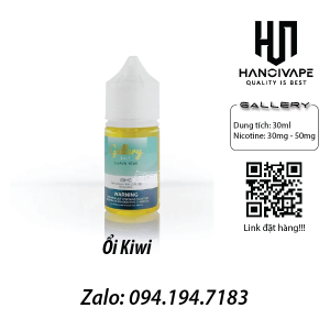 Tinh dầu vape Juice Gallery Ổi Kiwi