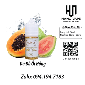 Tinh dầu vape Juice Oracle Đu Đủ Ổi Hồng