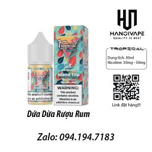 Tinh dầu vape Juice Tropical Dứa Dừa Rượu rum