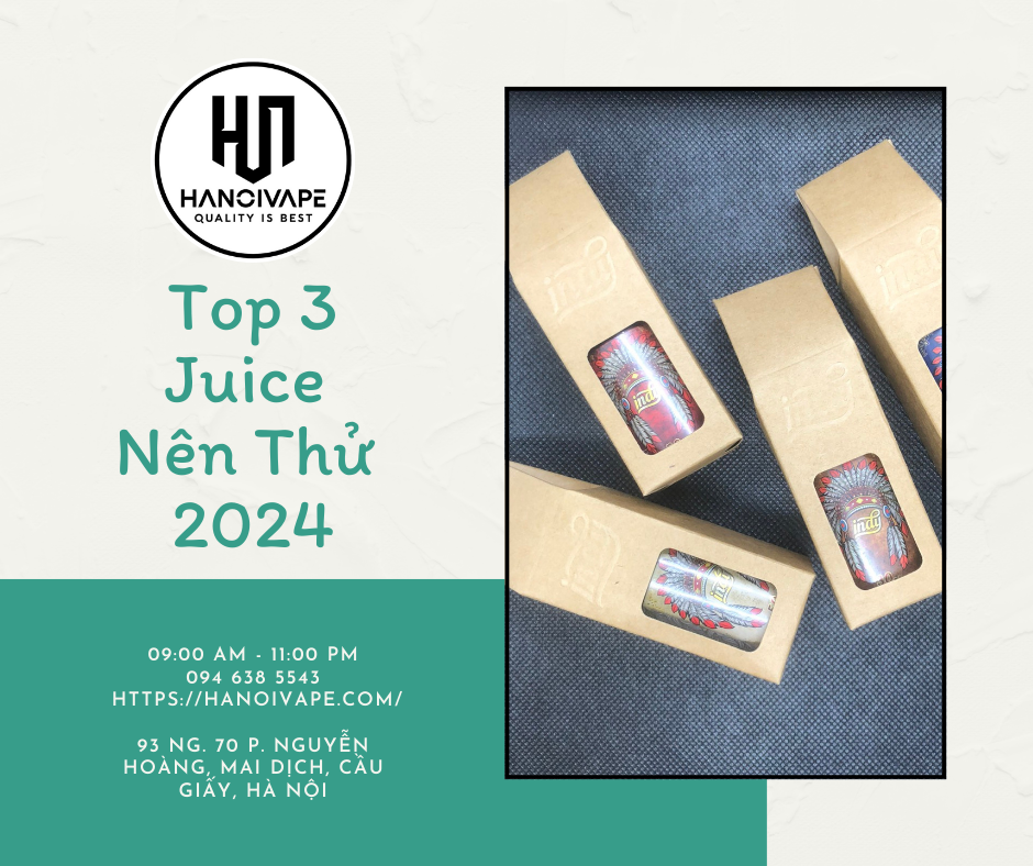 Những chai Juice nên thử 2024